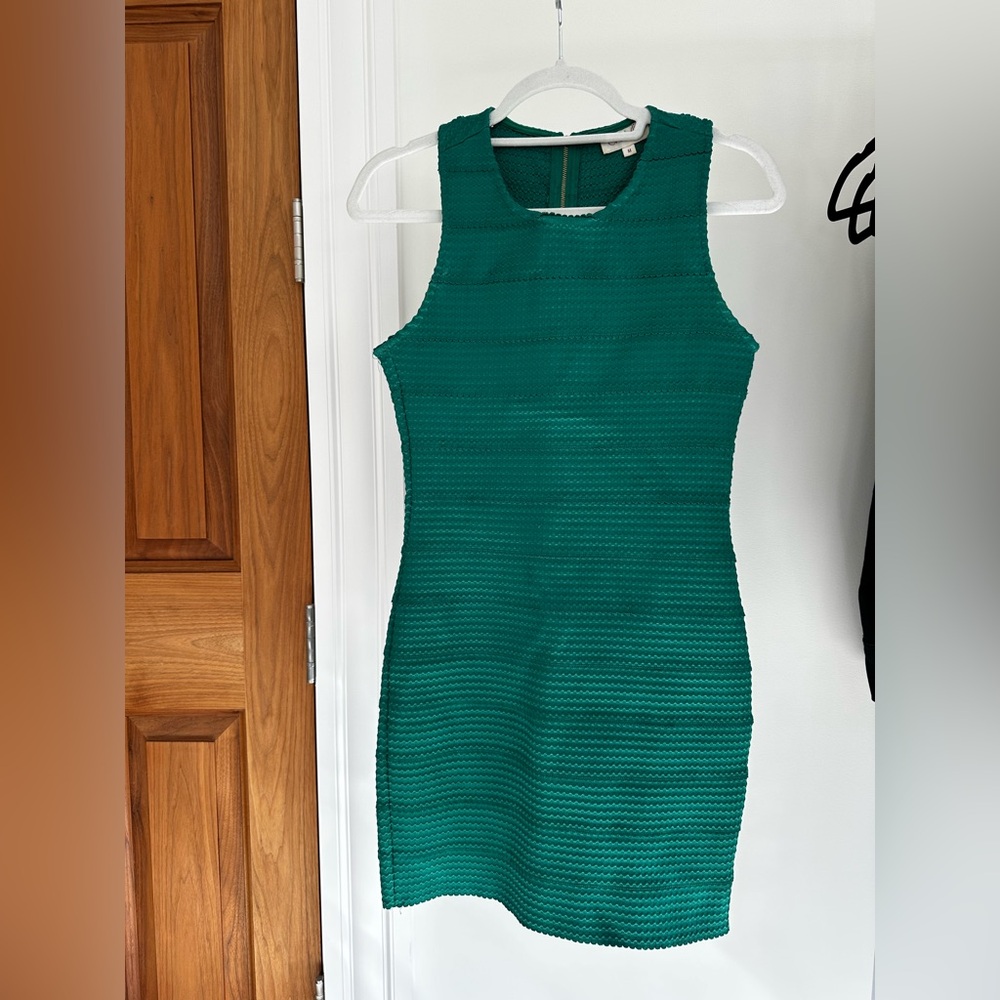 Devlin fitted Green Dress